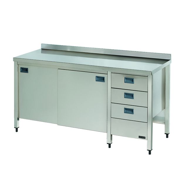 PASLANMAZ ÇELİK ÜRÜNLER/ÇALIŞMA TEZGAHI (600 mm)-DF616R